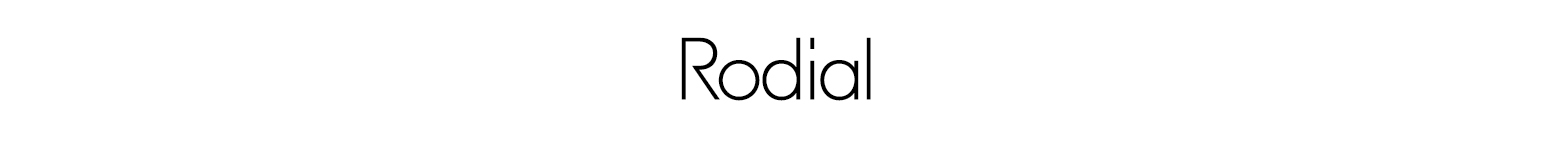 Logo de la marque Rodial