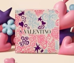 Emballage cadeau Valentino coloré