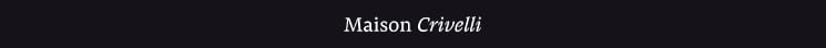 Logo de la marque Maison Crivelli